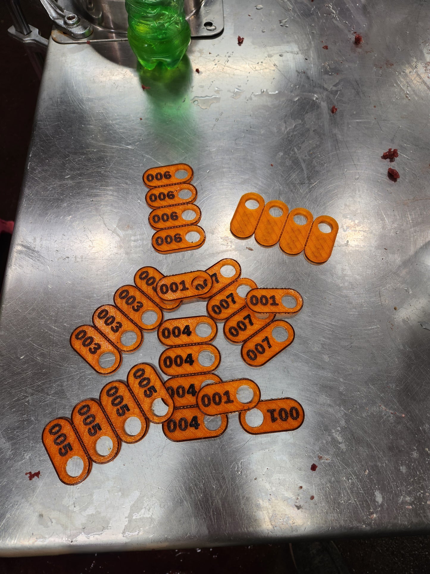 Butcher Meat Tag 4 Tag Set