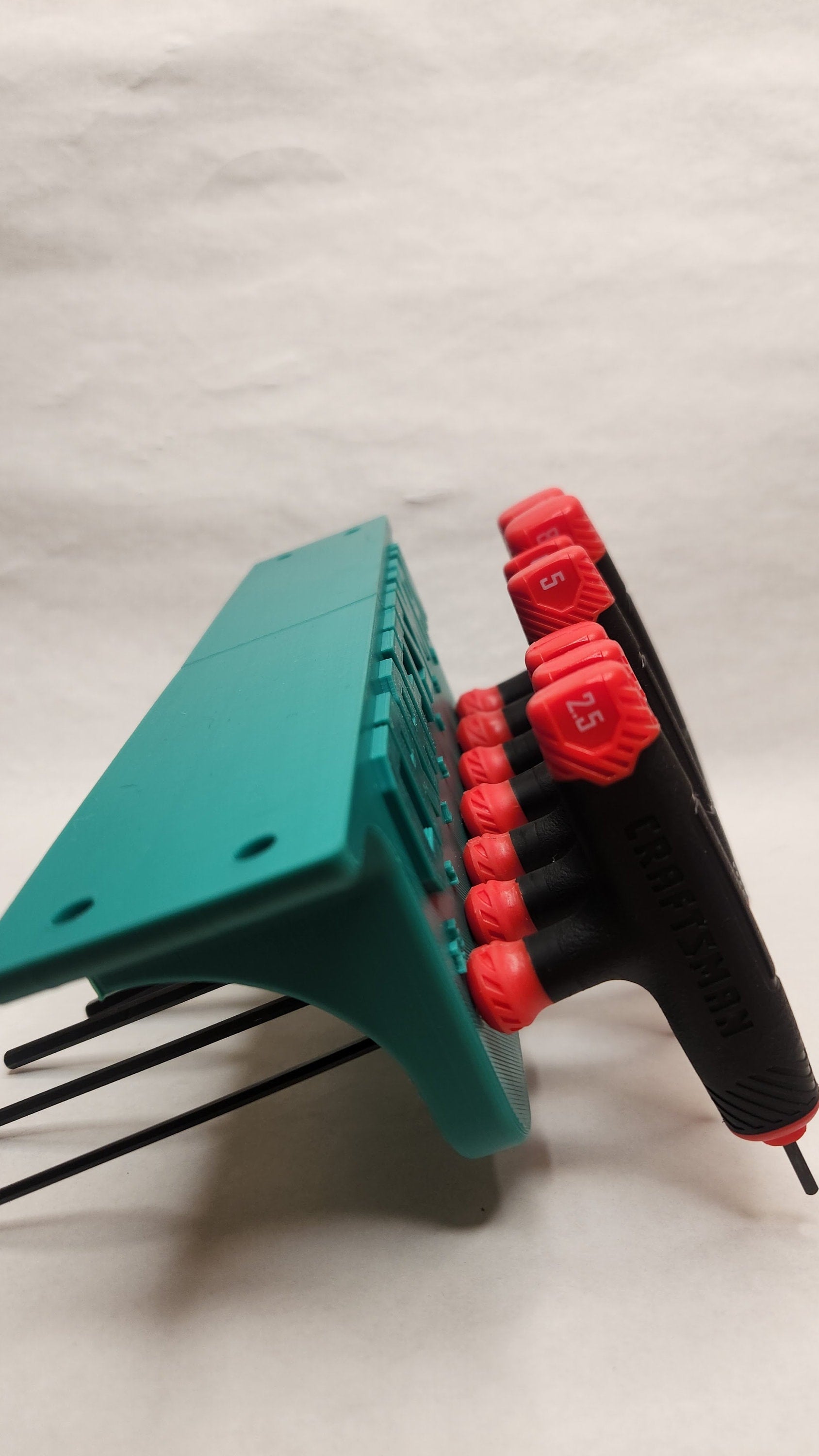 Undershelf T-Handle Craftsman Allen/Torx Wrench Holder Metric/Standard/Torx | Free Shipping