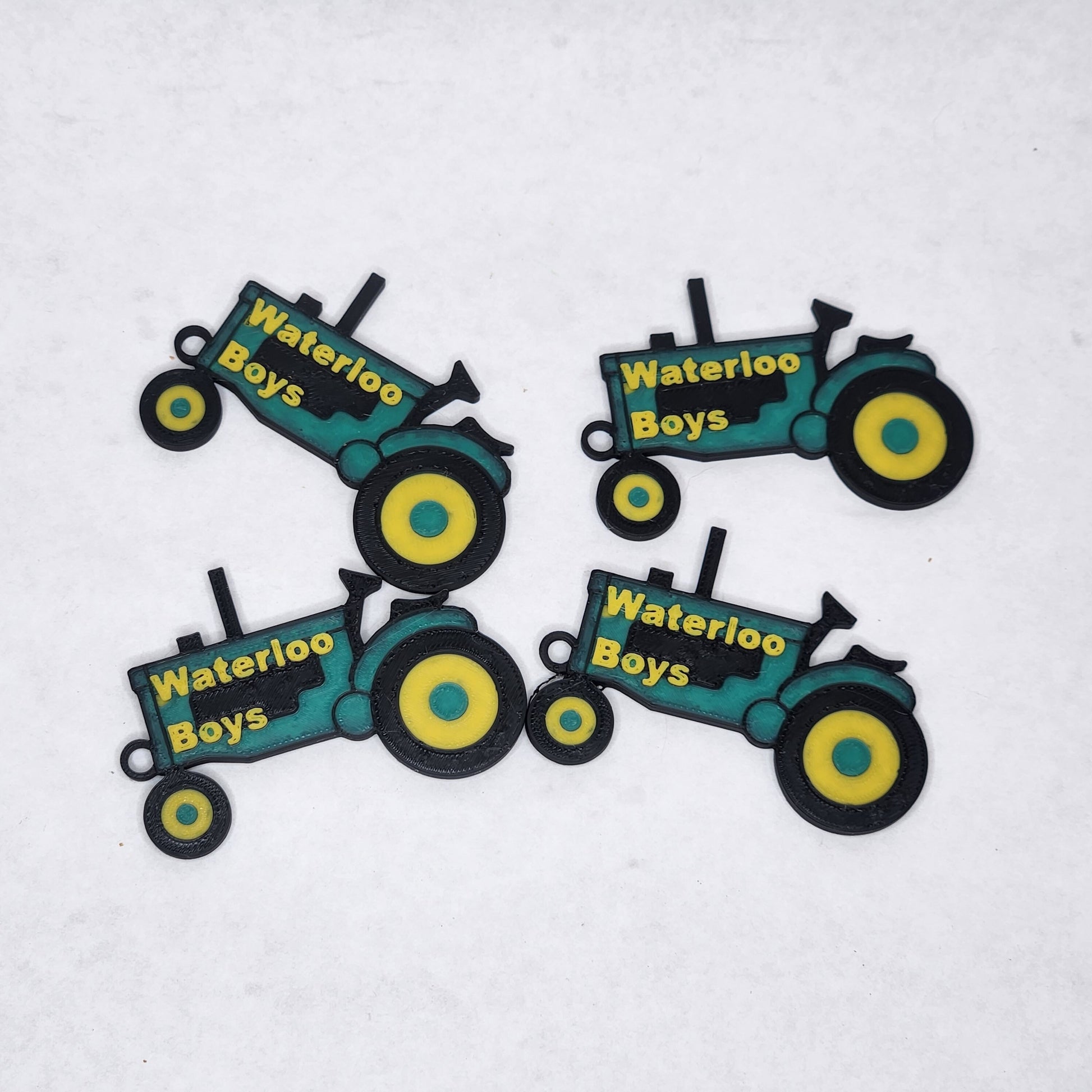 Tractor Key Chain | Club | Name | Orgizination