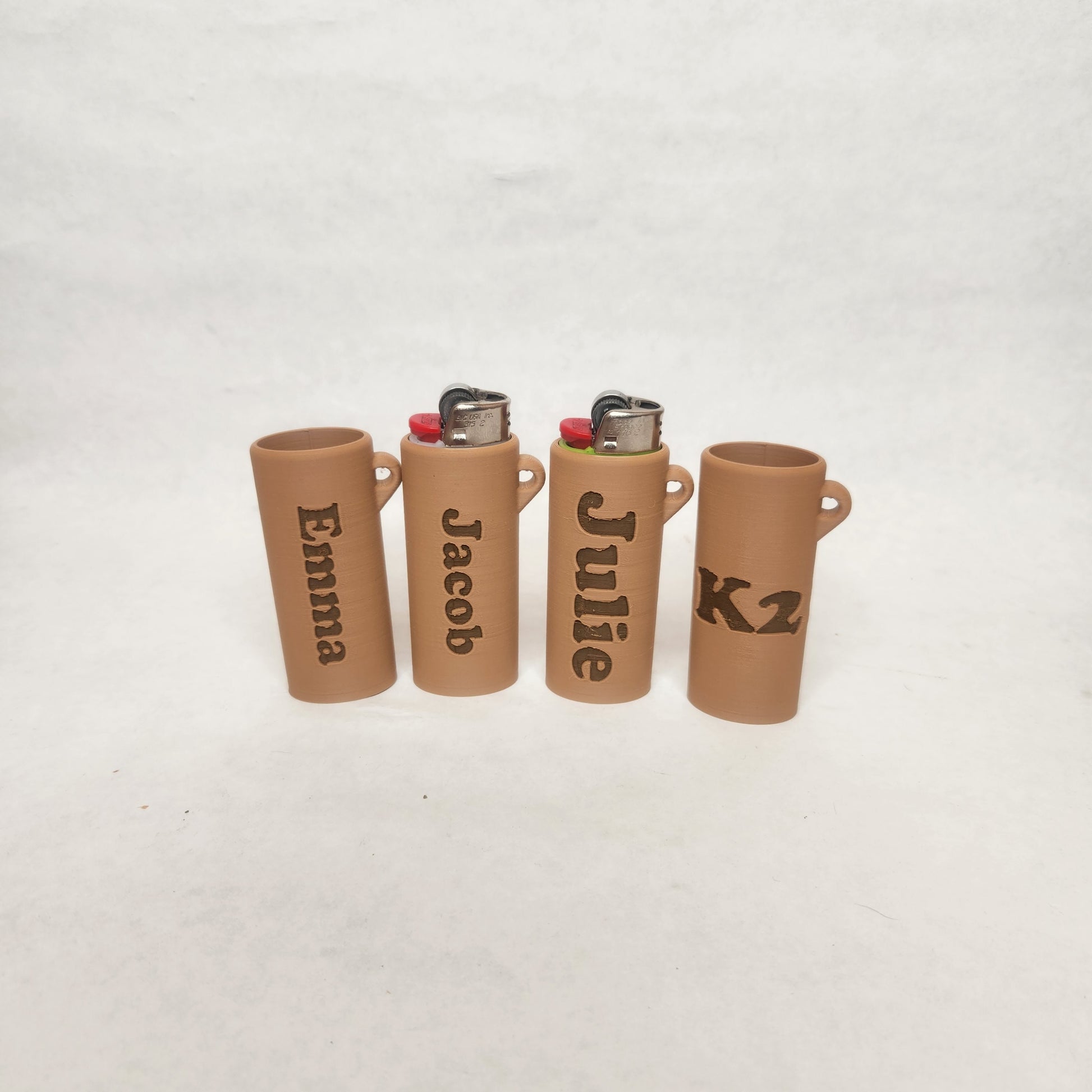 Custom Named Lighter Case | Lighter Sleeve Key Chain