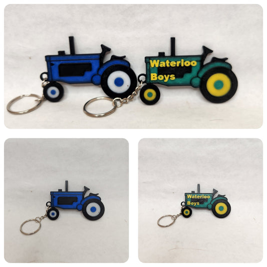 Tractor Key Chain | Club | Name | Orgizination